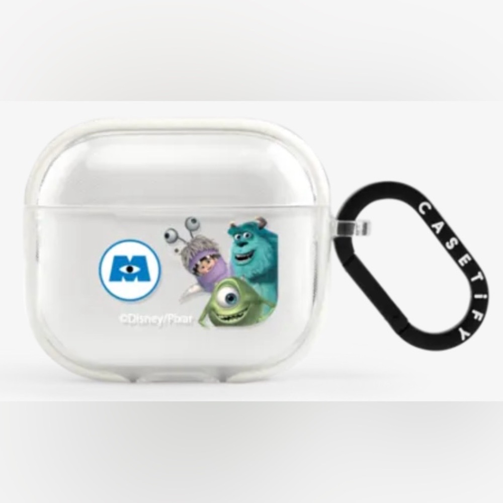 Casetify Monsters Inc. Clear AirPods Case